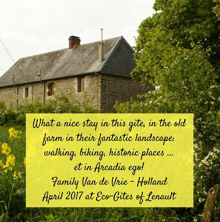 Review for Eco-Gites of Lénault, a welcoming gite in Normandy, France