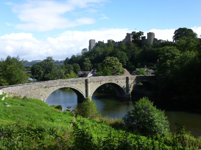 View of Ludlow Castle